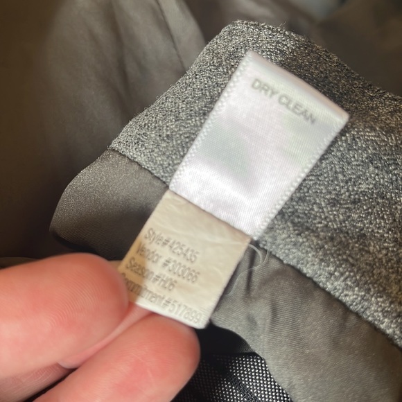 BANANA REPUBLIC Size 16L Tall 33"L Contoured Fit Stretch Wool Straight $118 NEW - Picture 12 of 15